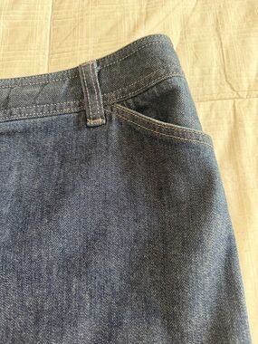 Ann Taylor Straight-Leg Blue Denim Jeans